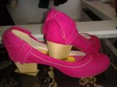 Sapato Pink com laço